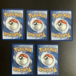 Pokemon TCG Lot Of 5 Black Bolt And White Flare Pokeball Holos - Image 2