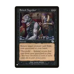 WOTC MtG The List Stitch Together (U) NM - Image 1