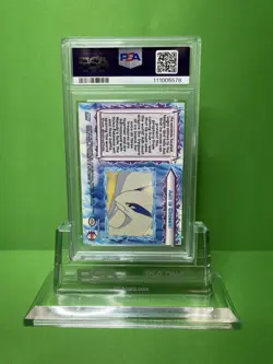 2000 TOPPS POKEMON THE MOVIE 2000 46 ASH IS CHOSEN! FOIL PSA 9 - Image 2
