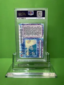 2000 TOPPS POKEMON THE MOVIE 2000 34 PIKACHU VERSUS A TITAN FOIL PSA 9 - Image 2