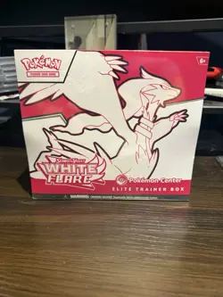 Pokemon Center Exclusive White Flare and Black Bolt ETB Pair - Image 2