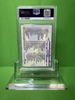 2000 TOPPS POKEMON THE MOVIE 2000 CHECKLIST FOIL PSA 9 - Image 2