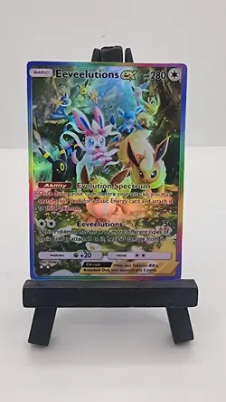 eeveelutions Pokemon TCG Pocket (fan art) holo crd1179 - Image 1