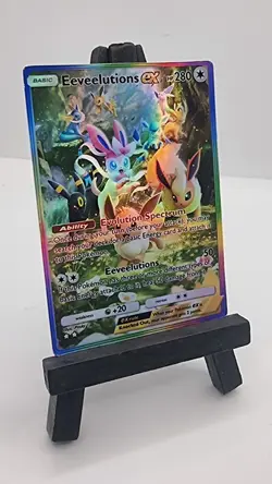 eeveelutions Pokemon TCG Pocket (fan art) holo crd1179 - Image 3