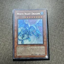 White Night Dragon ANPR-EN092 Secret Rare 1st Edition Yugioh - Image 1