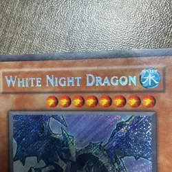 White Night Dragon ANPR-EN092 Secret Rare 1st Edition Yugioh - Image 2