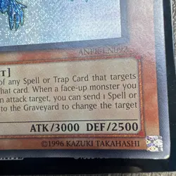 White Night Dragon ANPR-EN092 Secret Rare 1st Edition Yugioh - Image 3