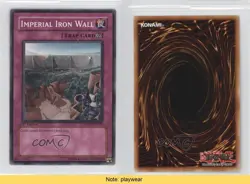 Imperial Iron Wall 1st Ed. YuGiOh Zombie World Structure Deck #SDZW-EN032 0l2 - Image 3
