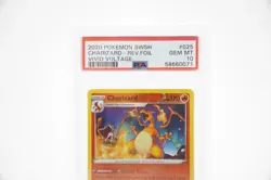 2020 Pokemon SWSH Vivid Voltage Charizard #025/185 PSA 10 - Image 2