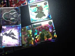 Pokemon Wafer Promo Holo Sticker x9 Charizard Gyarados etc #4671 - Image 4