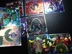 Pokemon Wafer Promo Holo Sticker x9 Charizard Gyarados etc #4671 - Image 5