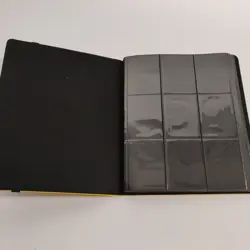 2019 Ultra Pro Yellow Pikachu PRO-Binder, Leather, 9 Pocket Pokemon TCG - Image 4