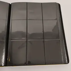 2019 Ultra Pro Yellow Pikachu PRO-Binder, Leather, 9 Pocket Pokemon TCG - Image 5