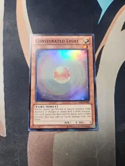 Consecrated Light AP04-EN006 Super Rare NM Yugioh - Image 1