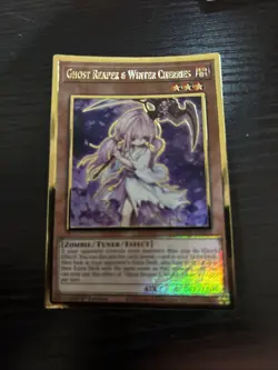 Yugioh! Ghost Reaper & Winter Cherries - RA03-EN014 - Platinum Secret Rare - 1st - Image 1
