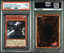 Yu-Gi-Oh! Yugioh PSA9 Slifer the Sky Dragon VJMP-JP064 Ultra Rare V Jump - Image 1