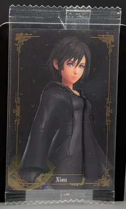 Xion Kingdom Hearts Wafer Card BANDAI Disney Japanese #014 0728 - Image 1