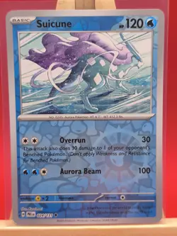 Suicune 024/131 Scarlet & Violet Prismatic Evolutions Reverse Holo Pokemon Card - Image 1