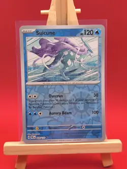 Suicune 024/131 Scarlet & Violet Prismatic Evolutions Reverse Holo Pokemon Card - Image 2