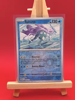 Suicune 024/131 Scarlet & Violet Prismatic Evolutions Reverse Holo Pokemon Card - Image 3