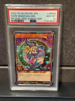 Yu-Gi-Oh! Yugioh Dark Magician Girl RD/DD02-JP004 Secret Rare PSA10 - Image 1