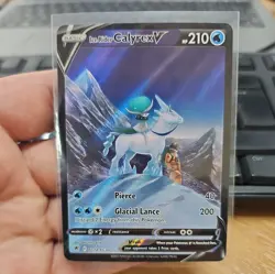 Ice Rider Calyrex V - SWSH Astral Radiance TG14/TG30 - Full Art Pokemon Card NM - Image 1