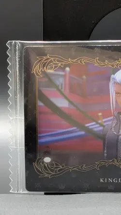 Master Xehanort Kingdom Hearts Wafer Card BANDAI Disney Japanese #016 0728 - Image 3