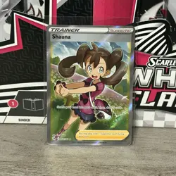 Pokemon Card TCG - Shauna 263/264 Full Art Trainer Fusion Strike - Image 1