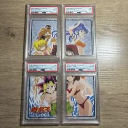 PSA10 Yu-Gi-Oh! Toei Version Amada Trekka Puzzle Card Kyoko Nosaka Miho Swimsuit - Image 1