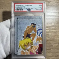 PSA10 Yu-Gi-Oh! Toei Version Amada Trekka Puzzle Card Kyoko Nosaka Miho Swimsuit - Image 3