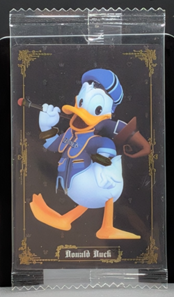 Donald Duck Kingdom Hearts Wafer Card BANDAI Disney Japanese #008 0728 - Image 1