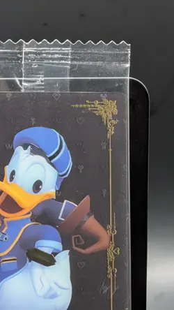 Donald Duck Kingdom Hearts Wafer Card BANDAI Disney Japanese #008 0728 - Image 4