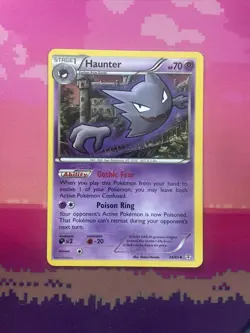 Pokemon Card Haunter Generations Uncommon 34/83 Near Mint - Image 1