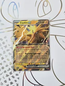 Zapdos EX SVP 049 Black Star Promo Half Art Rare Holo Pokemon Card S&V 151 - Image 1
