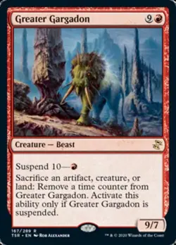 Greater Gargadon - Near Mint MTG Time Spiral Remastered - Image 1