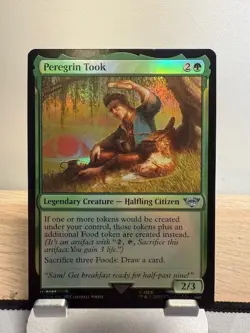 MTG U0181 Peregrin Took - Foil - LOTR - MTG - NM - Image 1