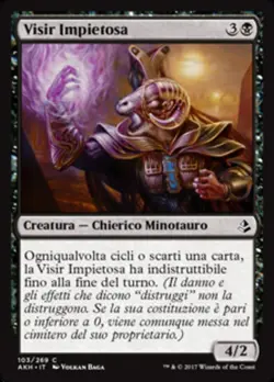 MTG Magic AKH Amonkhet - 1x ITA EX 103 C Visir Impietosa - Image 1