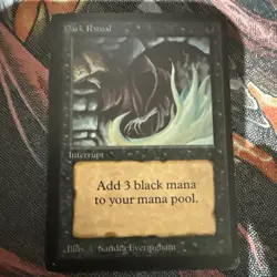 MTG DARK RITUAL - BETA - Image 5