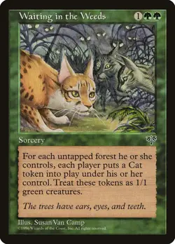 MTG - Waiting in the Weeds - Mirage - X1 - (LP) - - Image 1