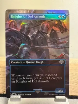MTG R0432 Knights of Dol Amroth (Foil) - LOTR - NM - Image 1
