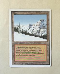 Taiga MTG Revised / 3rd Edition Near Mint (NM) Magic Dual Land (3) - Image 1