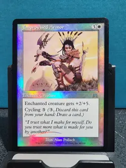 Improvised Armor FOIL MTG #40/350 - Image 1