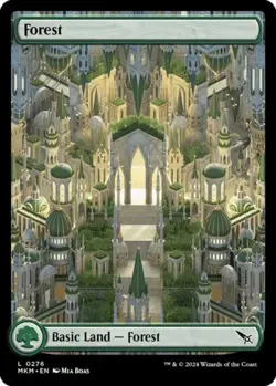 Forest (0276) -Foil Near Mint MTG Murders at Karlov Manor - Image 1
