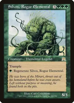 MTG - Silvos, Rogue Elemental - Onslaught - X1 - (LP) - - Image 1