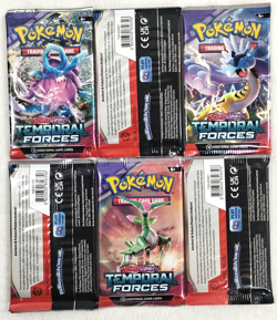 Set of 6 Pokemon TCG: Scarlet and Violet Temporal Forces Booster Packs Assorted - Image 2