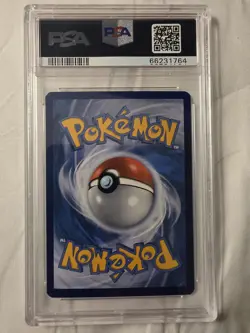 2015 Pokemon XY M Rayquaza EX Roaring Skies PSA 8 - Image 2