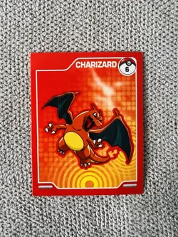Charizard n.6 Sticker Pokedex Nintendo Pokemon - Image 1