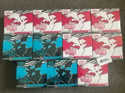 Pokemon TCG Scarlet Violet Black Bolt White Flare ETB Elite Trainer Box BULK x11 - Image 1