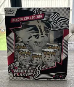 Pokemon TCG: White flare Binder collection SEALED 24 hr dispatch ✅ 🚚 - Image 1