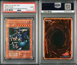 Yu-Gi-Oh! Yugioh 1999 Metal DevilZoa Promo Card PSA9 - Image 1